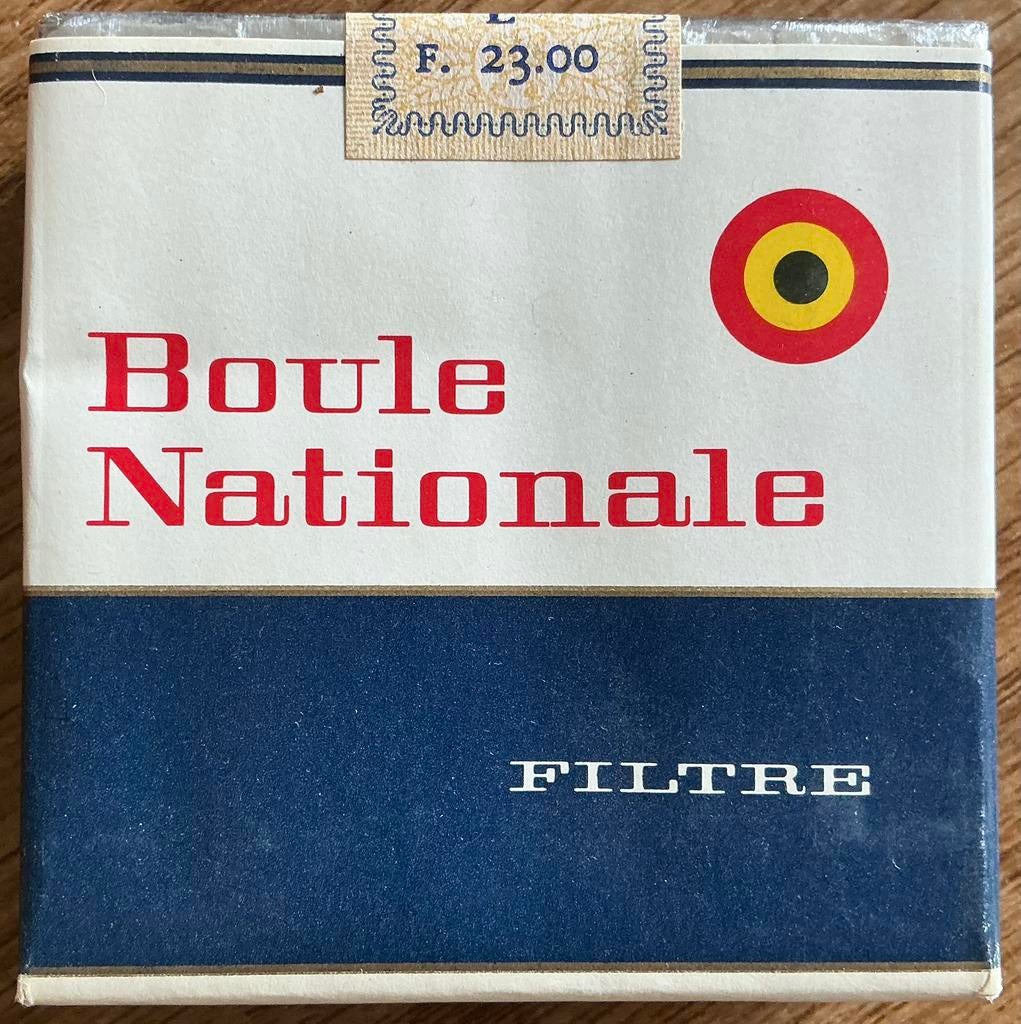BOULE NATIONALE/F.23.00/Paquet de cigarettes, Enlèvement ou Envoi, Comme neuf, Emballage