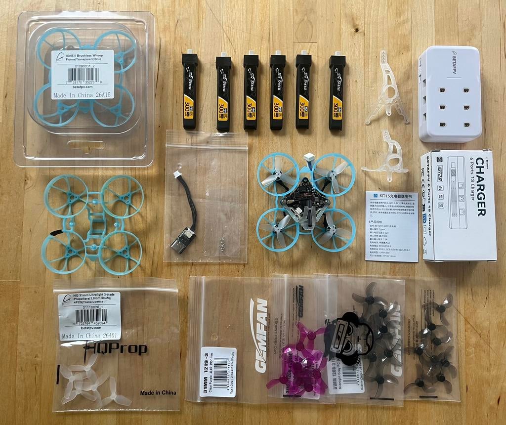 Fpv drone Betafpve air 65 freestyle v1 ELRS, Hobby en Vrije tijd, Scrapbooking, Zo goed als nieuw, Ophalen