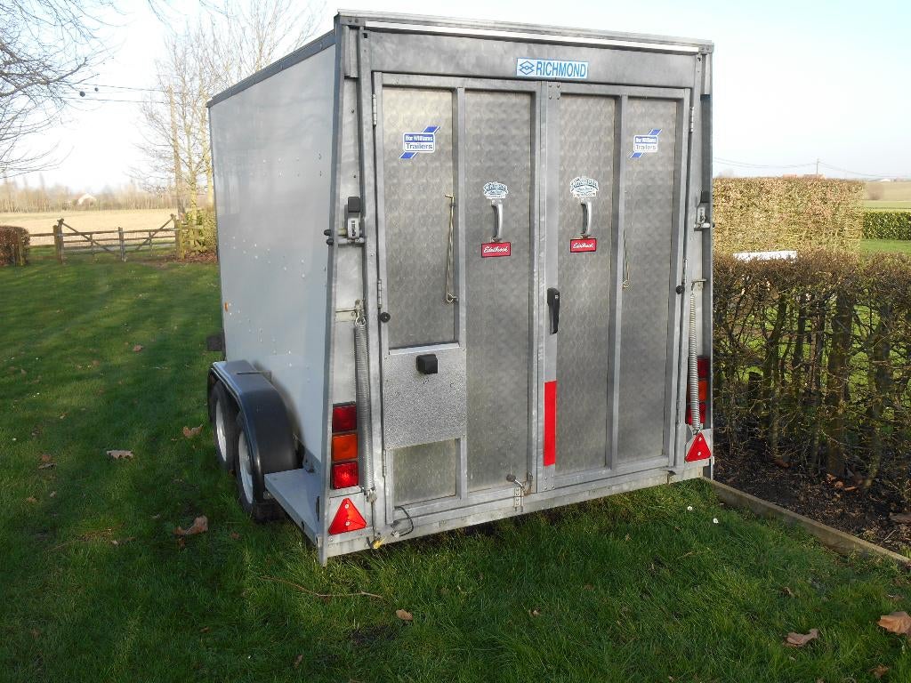 Aanhangwagen Ifor Williams BV105G box van, Auto diversen, Aanhangers en Bagagewagens, Ophalen, Zo goed als nieuw