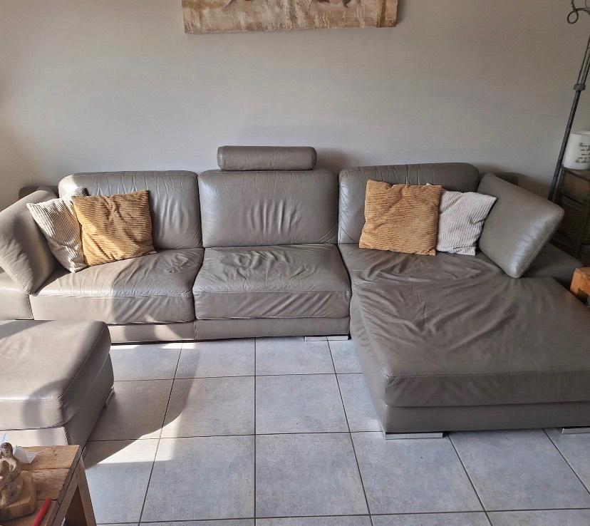 Fauteuil d'angle Chateau d'Ax, Enlèvement, Utilisé, Cuir