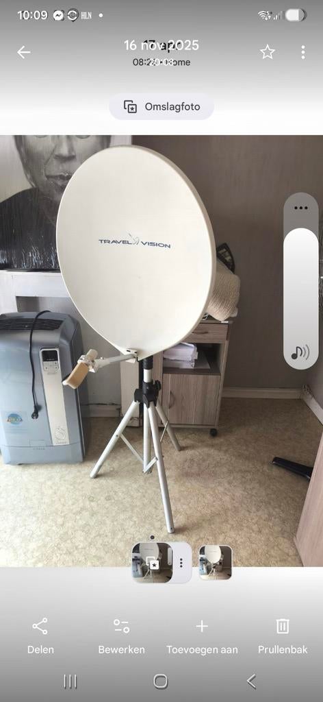 Schotelantenne zelfzoeker travelvision 7, Enlèvement, Antenne (parabolique)