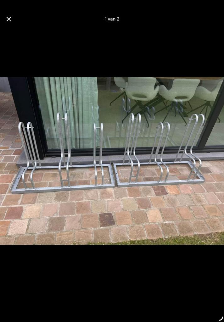 Fietsrek 6 fietsen, Ophalen, Zo goed als nieuw