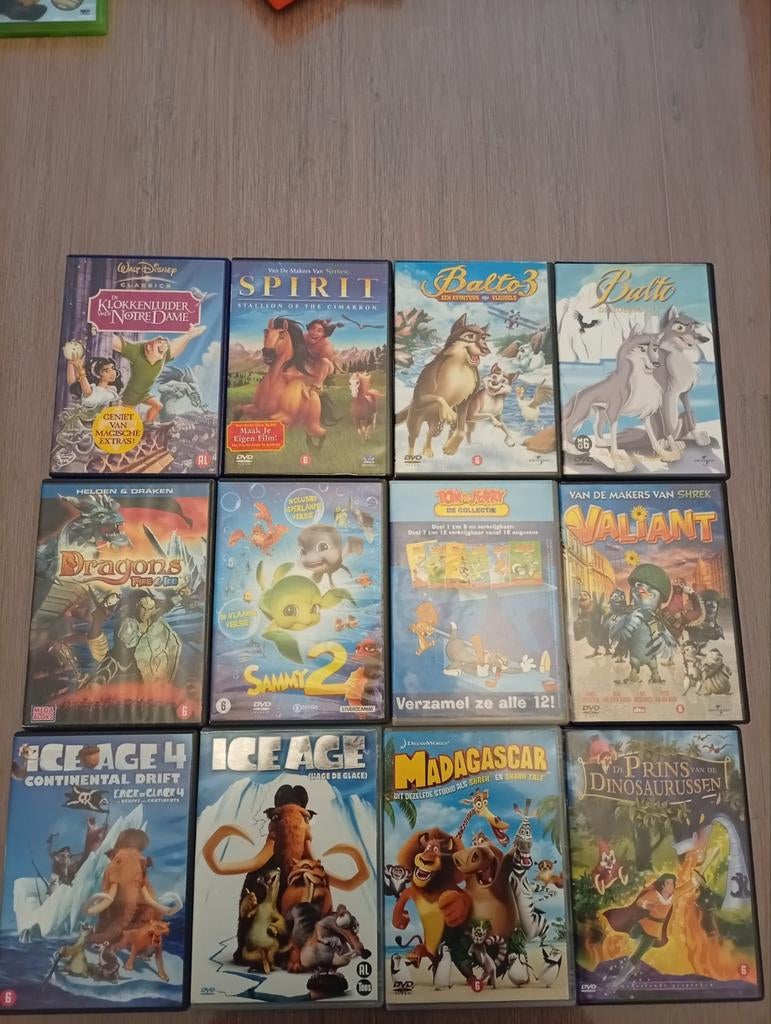 34 Disney films., Ophalen