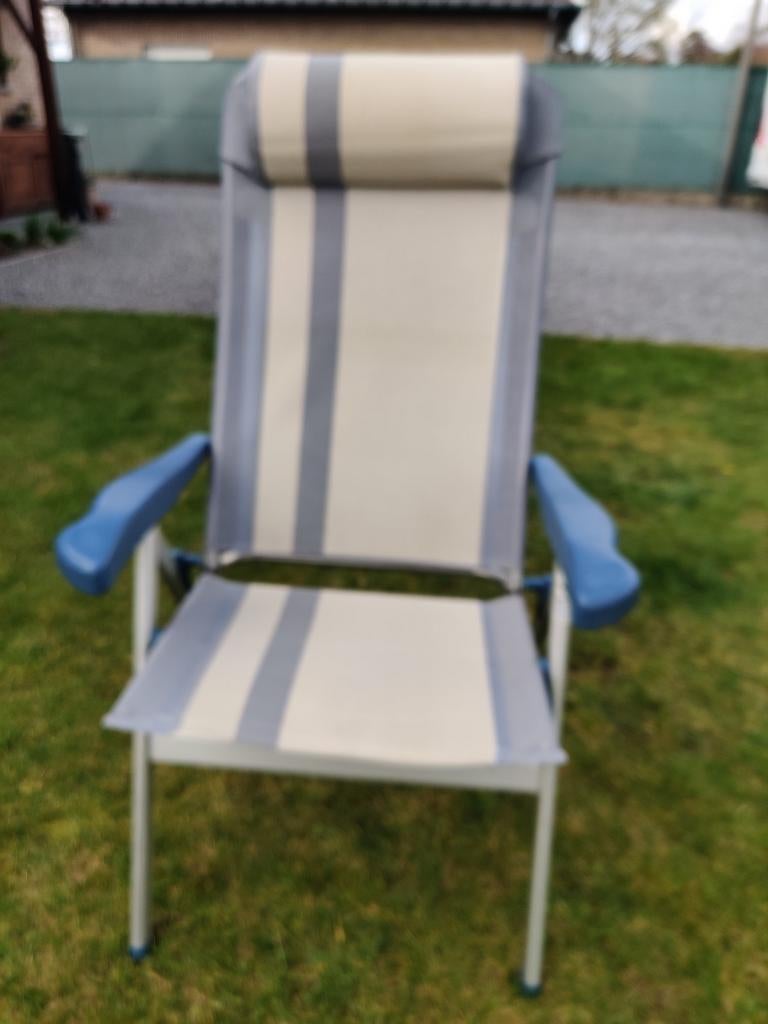 Chaises de camping réglables Crespo, Enlèvement, Utilisé, Chaise de camping