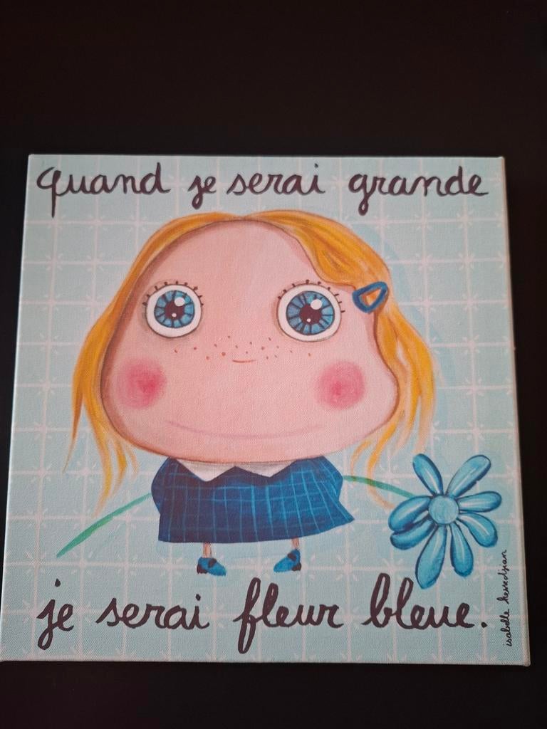 Tableau- décoration: "Quand je serai grande..", Enlèvement