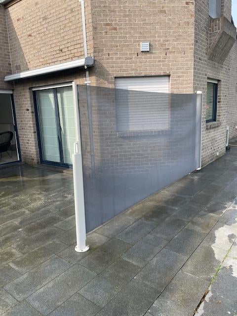 windscherm, Tuin en Terras, Tuinschermen, Ophalen, Aluminium, Zo goed als nieuw, 200 cm of meer