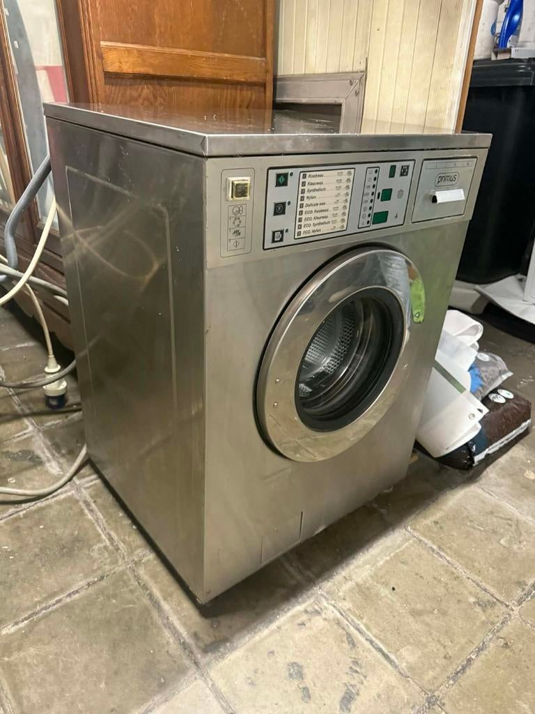 Professionele wasmachine, Ophalen