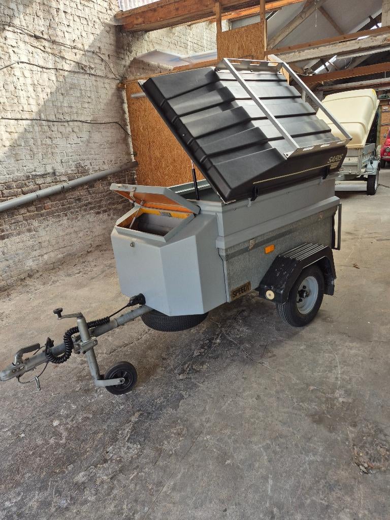 remorque saris à bagage ( prix 650 euros ), Enlèvement, Utilisé