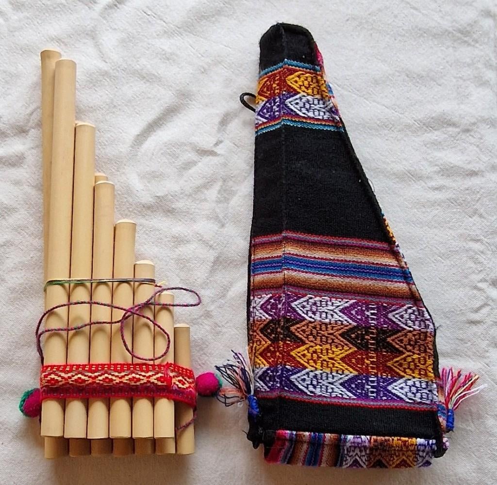 Flûte de pan du Pérou - Avec étui - Nouveau, Musique & Instruments, Musiques & Instruments Autre, Envoi, Neuf