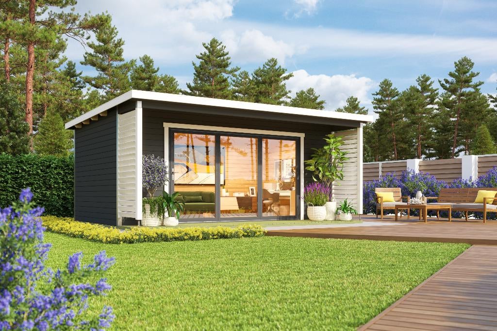 NIEUW Modern tuinhuis Liverpool 3, Hobby en Vrije tijd, Overige Hobby en Vrije tijd, Nieuw, Verzenden