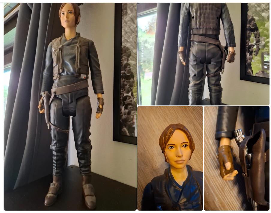 Star Wars figuur - Rogue One - Jyn Erso, Verzamelen, Ophalen of Verzenden, Gebruikt