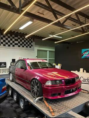 BMW E36 320i Cabrio Drift Project, Ophalen
