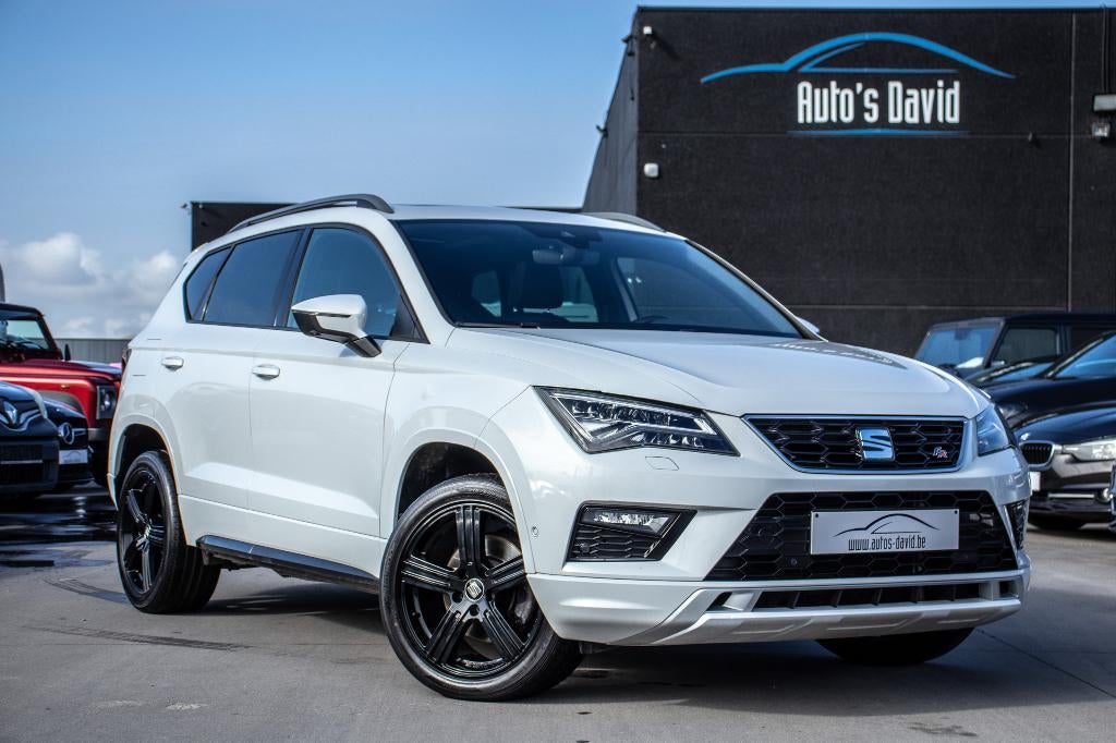 Seat Ateca FR Sport 2.0 TDI 150PK Aut. / PARKEERASSISTENT, Auto's, 1800 kg, 4 cilinders, Wit, 5 deurs