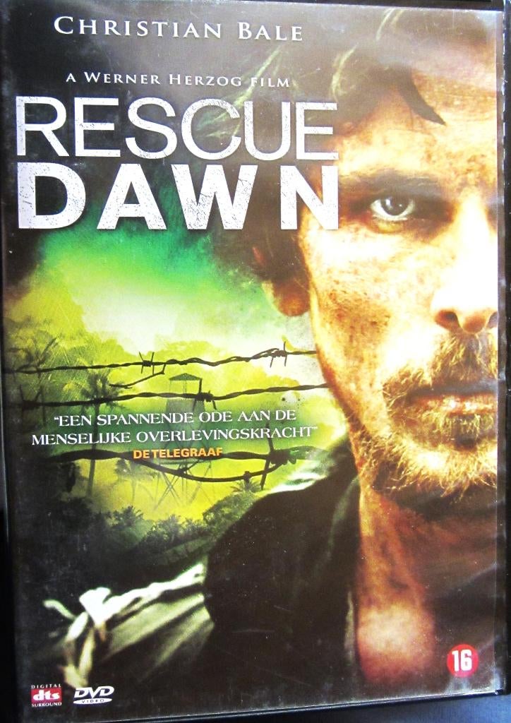 DVD OORLOG- RESCUE DAWN, Cd's en Dvd's, Alle leeftijden, Ophalen of Verzenden, Zo goed als nieuw, Oorlog
