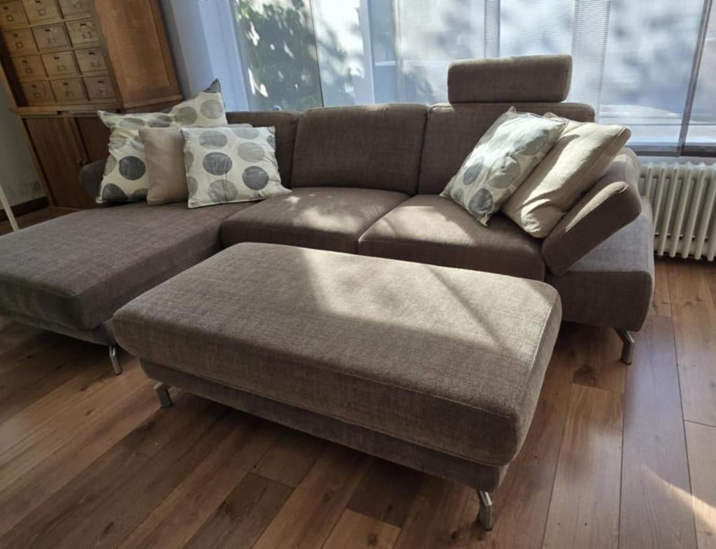 Sofa et méridienne, Enlèvement, Utilisé, Tissus, Moderne & Minimale