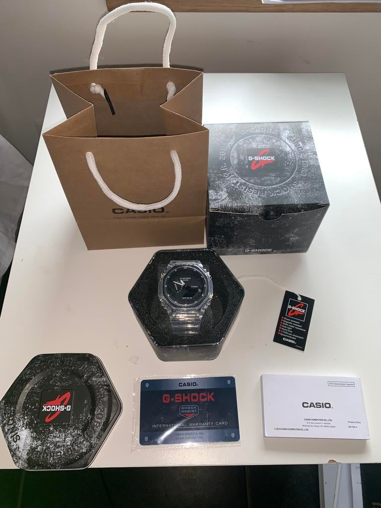 Montre G- Shock cadran noir (lire description), Enlèvement, Neuf, Montre-bracelet, Casio