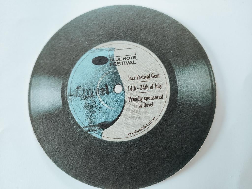 Bierviltje Duvel Moortgat R/V, Verzamelen, Ophalen of Verzenden, Zo goed als nieuw, Viltje(s), Duvel