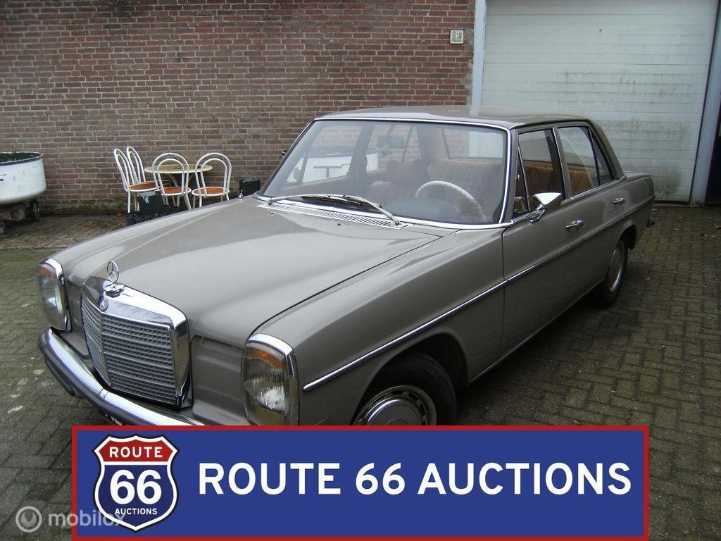 Mercedes-Benz 230 | 1972 | Route 66 Auctions, Autos, Achat, Entreprise, Boîte manuelle, Autre carrosserie