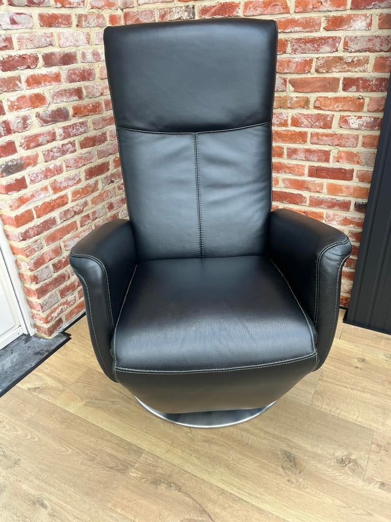 Fauteuils inclinables électriques, Maison & Meubles, Enlèvement, Utilisé, Cuir, Klassiek