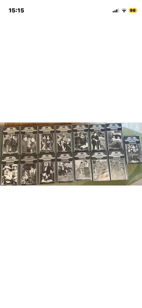 Videocassette collectie van Larry en Harry te koop, Alle leeftijden, Ophalen, Zo goed als nieuw, Komedie