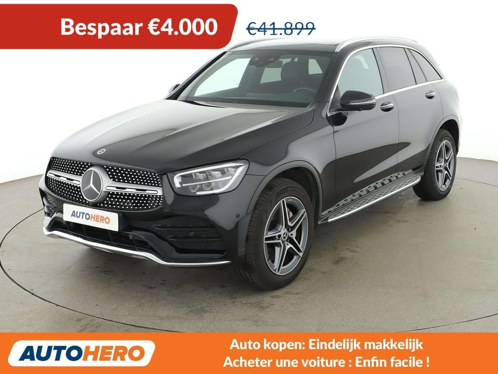 Mercedes-Benz GLC 300 GLC 300de 4Matic AMG Line (bj 2021), Auto's, Mercedes-Benz, Automaat, Gebruikt, 48 g/km, Zwart