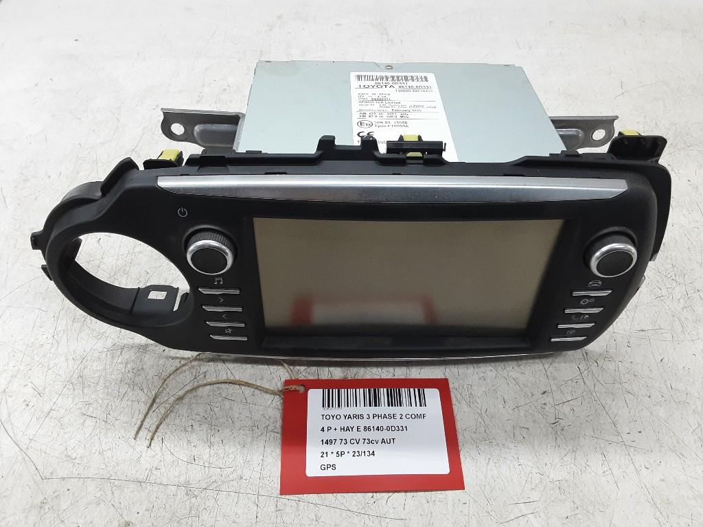 NAVIGATIE SYSTEEM Toyota Yaris III (P13) (01-2010/09-2020), Auto-onderdelen, Overige Auto-onderdelen, Toyota, Gebruikt