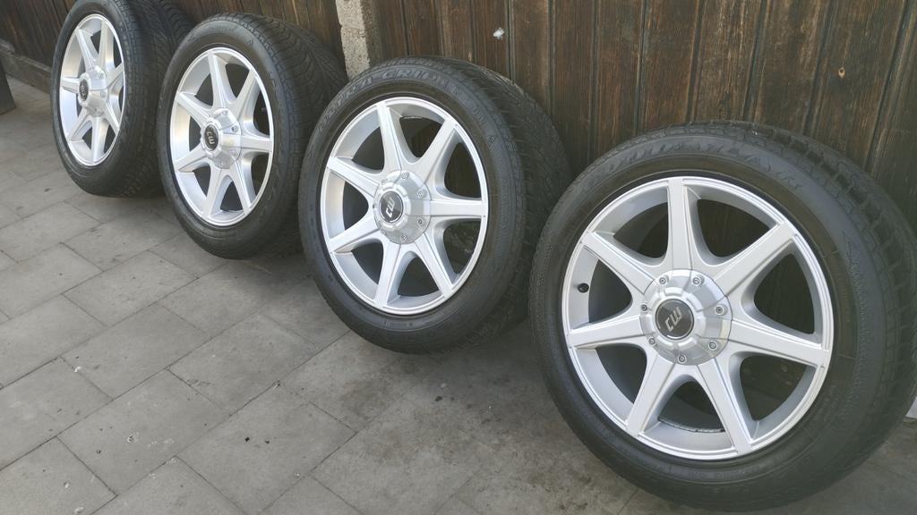 Isuzu D-Max jantes alu Borbet CWE 19", Pneus et Jantes, Utilisé, Véhicule tout-terrain, 255 mm