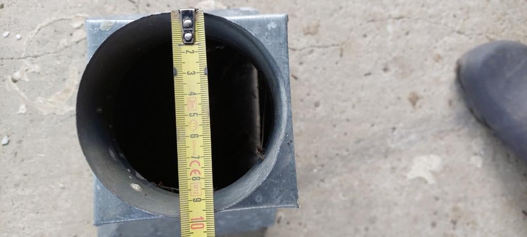 Zinken hemelwater collector dakgoot, Doe-het-zelf en Bouw, Ophalen