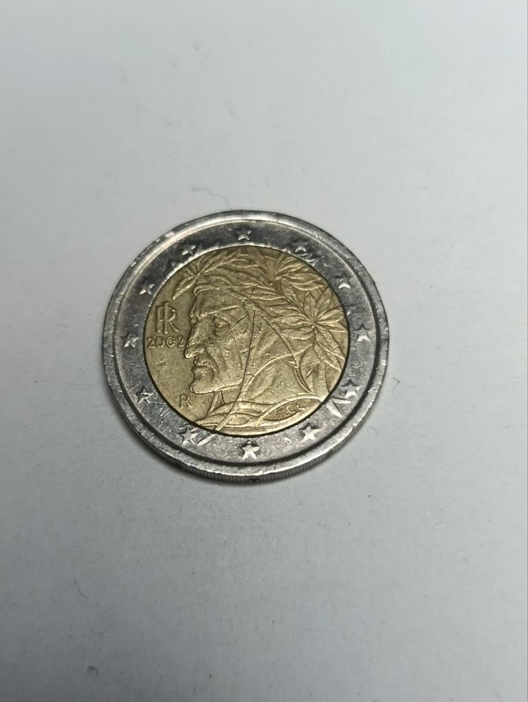 2 euros - Dante Alighieri - 2002- ITALIE

+ Finlande, Timbres & Monnaies, Enlèvement, Italie, 2 euros