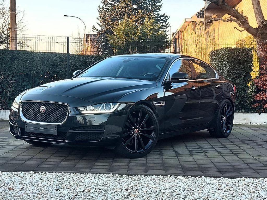 Jaguar 2.0i Prestige ** 2019 ** 116000km ** Vele opties **, Auto's, Jaguar, 4 deurs, 4 cilinders, Zwart, Leder