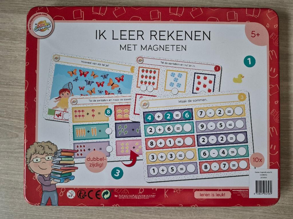 Educatief speelgoed: Ik leer rekenen met magneten, Kinderen en Baby's, Speelgoed | Educatief en Creatief, Ophalen of Verzenden