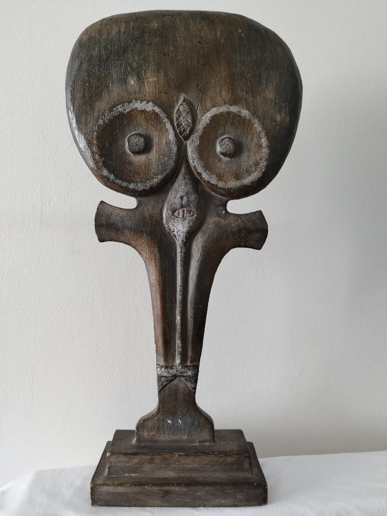 Très vieux buste africain, Enlèvement