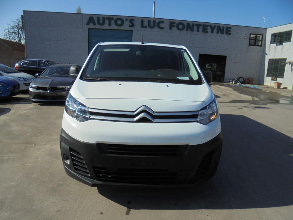 CITROEN JUMPY 20 HDI XL 14800+BTW, Euro 6, Entreprise, Boîte manuelle, Noir