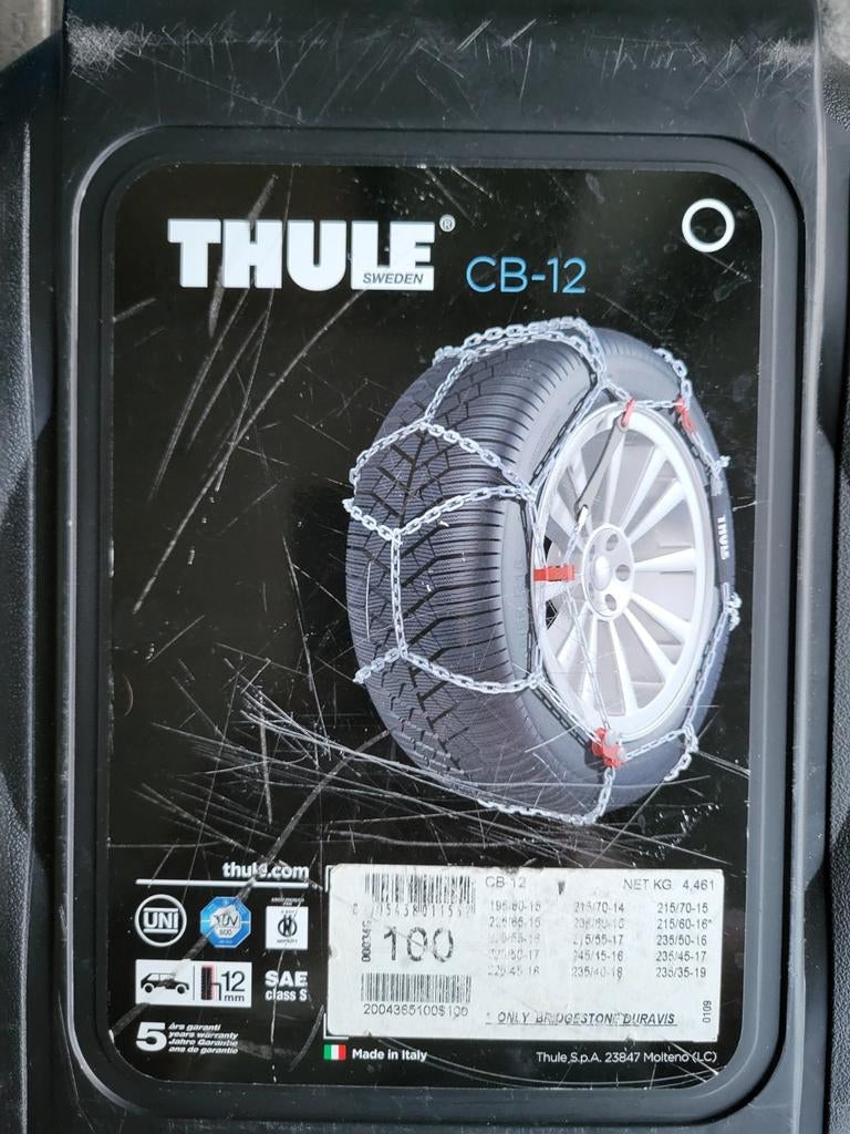 Thule CB-12 100 sneeuwkettingen, Auto diversen, Sneeuwkettingen, Ophalen