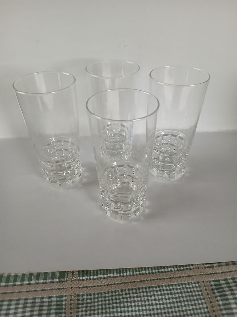4 verres à long drink, Enlèvement ou Envoi, Comme neuf