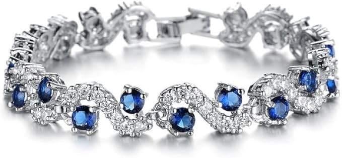 Tennisarmband | verguld | kristallen | GRATIS LEVERING, Met kristal, Overige materialen, -, Verzenden