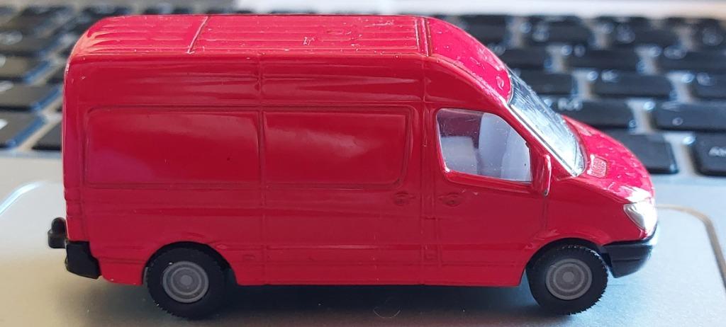 H0LK 0929 MERCEDES-BENZ BESTELBUSJES  1:87., Verzenden, Gebruikt, Auto, SIKU