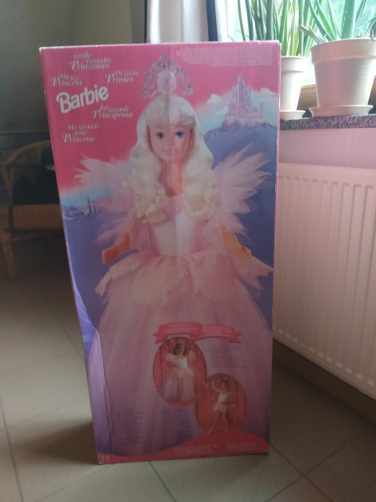 Barbie grande princesse 91cm, Enlèvement, Neuf