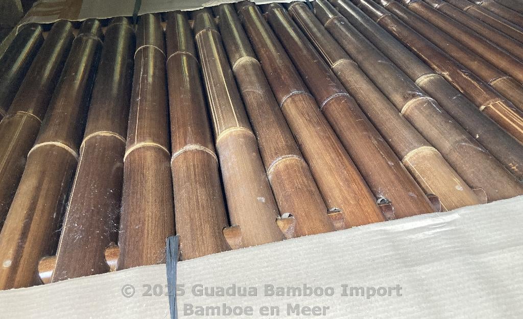 Tuinscherm bamboe donker, Tuin en Terras, Schuttingen, 1 tot 2 meter, Minder dan 3 meter, Nieuw, Ophalen of Verzenden