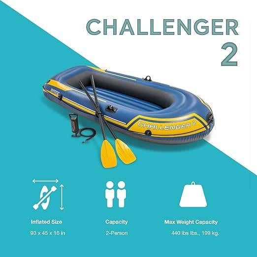 Intex | Dinghy Challenger 2 | LIVRAISON GRATUITE, Neuf, -, -, INTEX