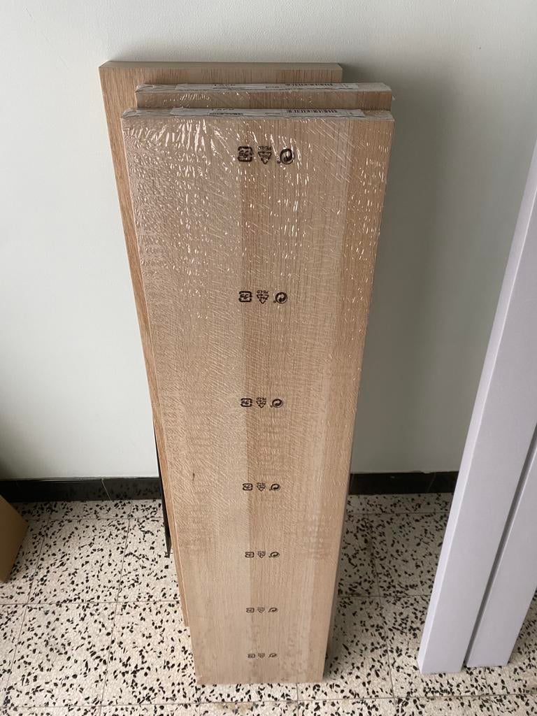 Etageres murales neuves Ikea Lack chene blanchi 110x26cm, Ophalen, Nieuw