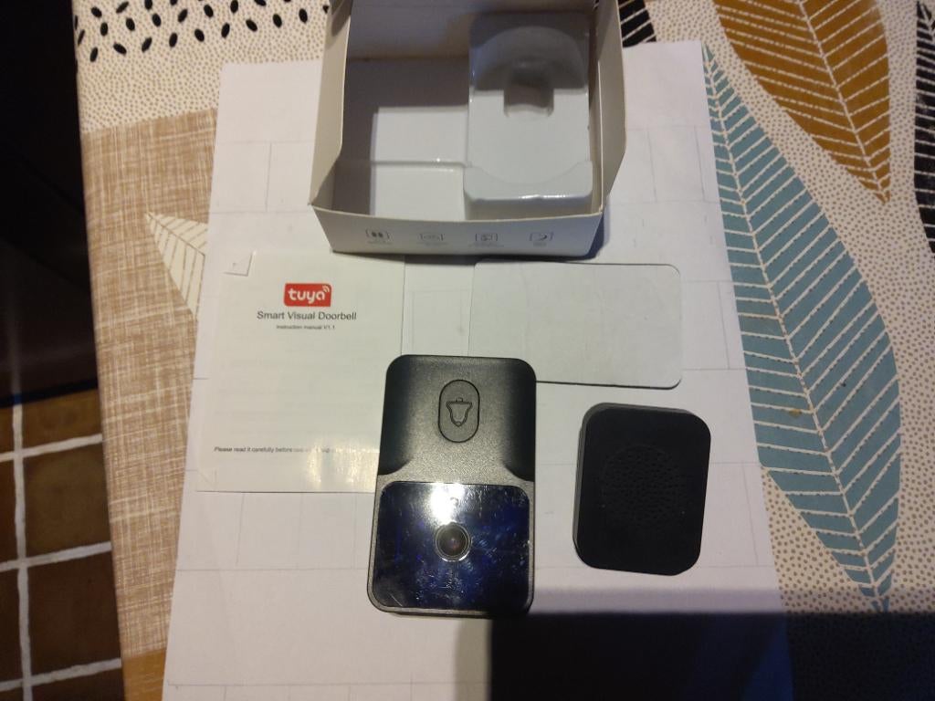 Sonnette video connectée, Enlèvement ou Envoi, Compatible avec les smartphones, Comme neuf, Sans fil