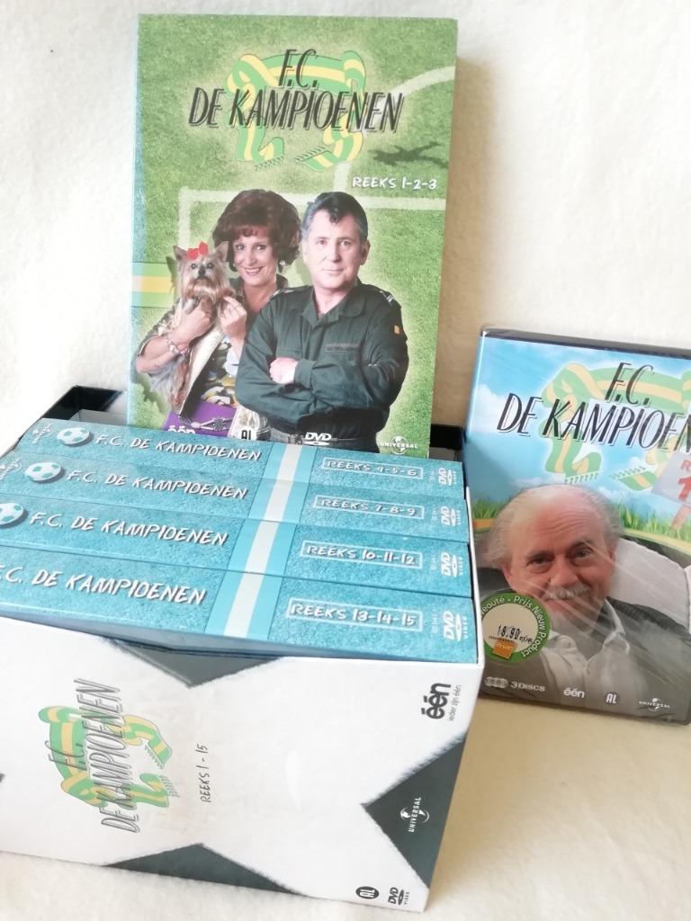 DVD  BOX  F.C.De Kampioenen  NIEUW, Enlèvement