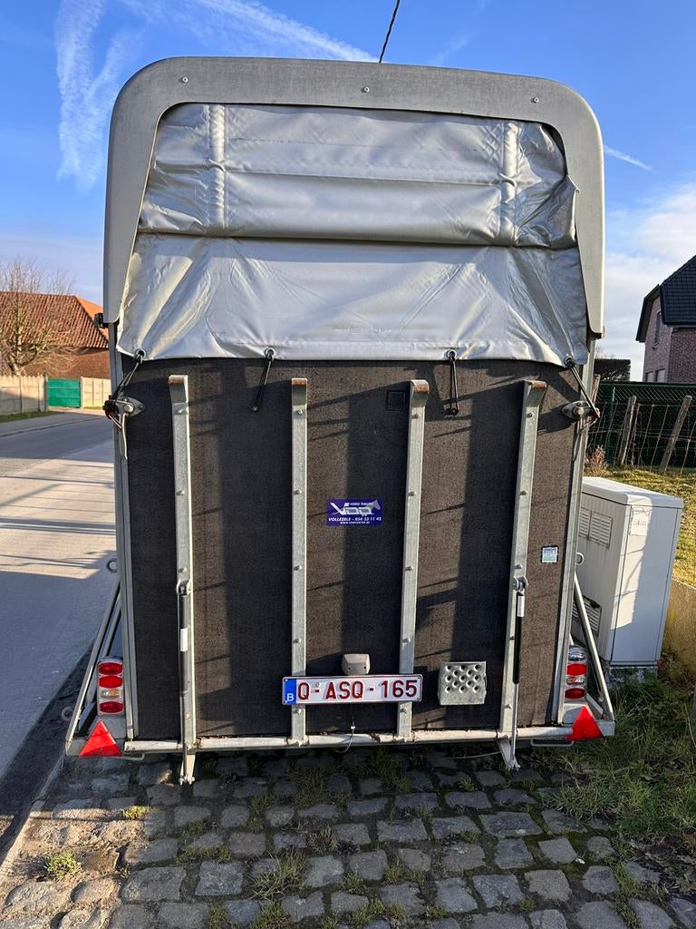 Trailler volledig in orde, Enlèvement, Bois, Remorque 2 chevaux