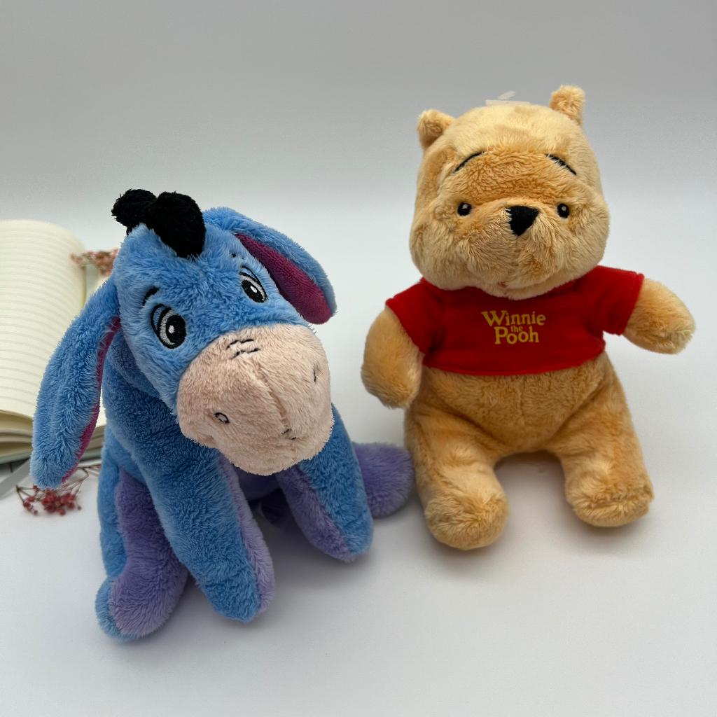 Winnie the Pooh & Eeyore Plush Disney Set, Verzamelen, Ophalen of Verzenden, Winnie de Poeh of vrienden, Nieuw, Knuffel