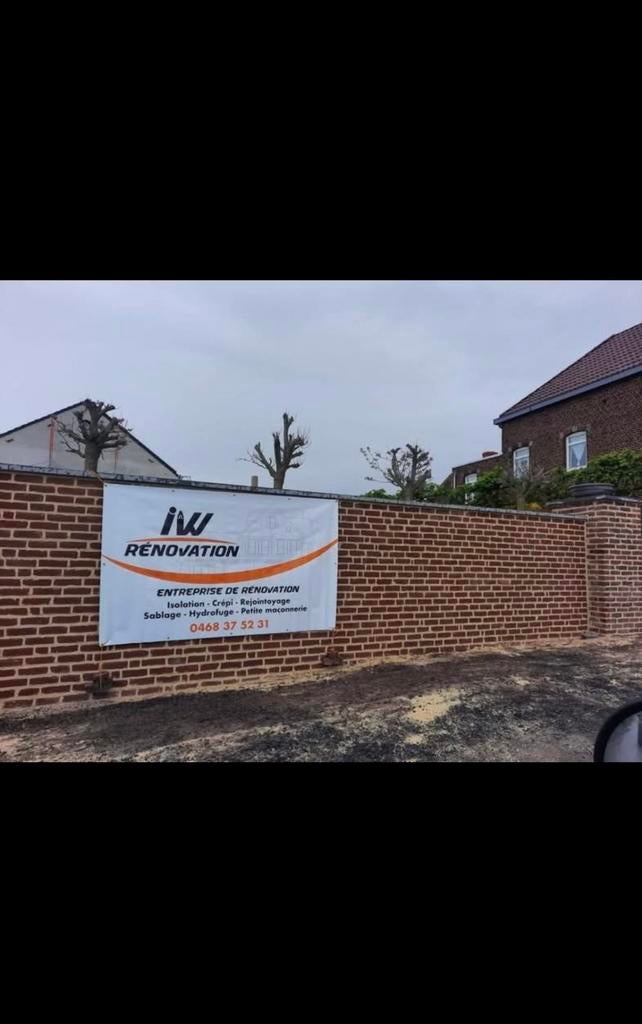 Sablage Rejointoyage Hydrofuge isolation crepi, Bricolage & Construction, Enlèvement ou Envoi, Comme neuf