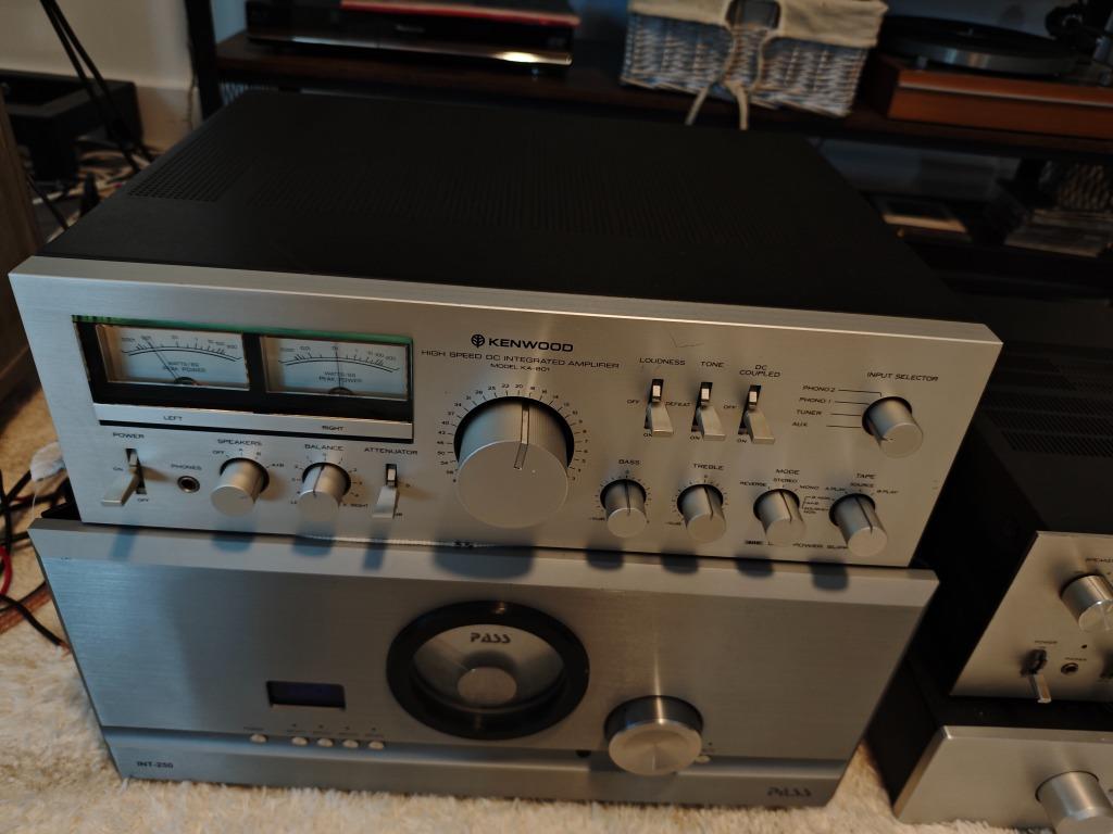 KENWOOD KA - 801 / ka-801 / KA-801, TV, Hi-fi & Vidéo, Amplificateurs & Ampli-syntoniseurs, Utilisé, 60 à 120 watts, Enlèvement