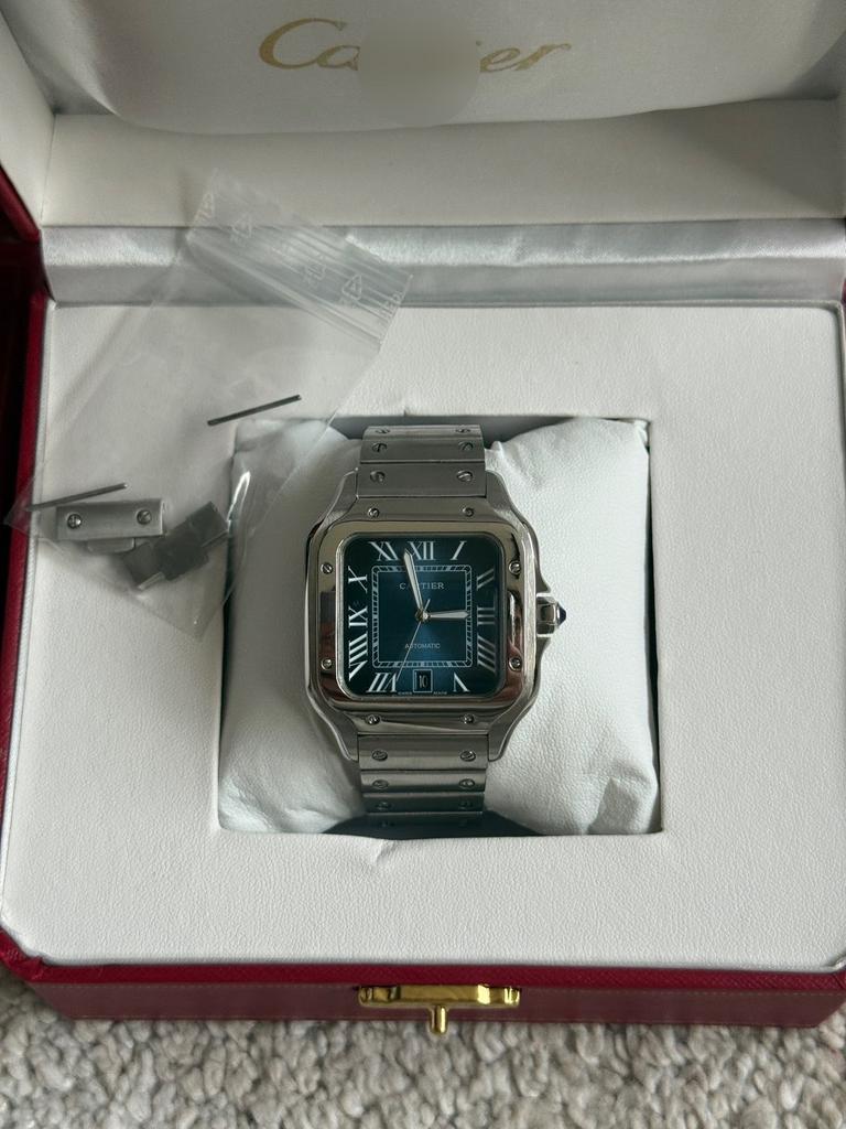 Cartier Santos, Handtassen en Accessoires, Ophalen of Verzenden, Zo goed als nieuw