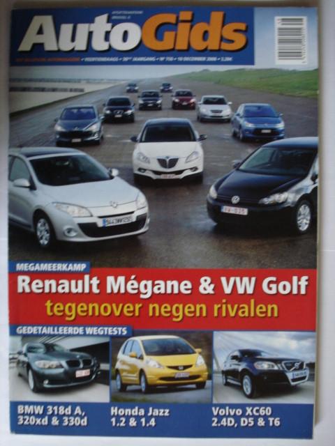 AutoGids 760 Volvo XC60/Honda Jazz/Lancia Delta/Citroën C4, Envoi, Comme neuf, Général