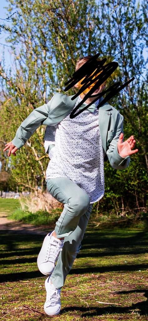 Communiekledij, Kinderen en Baby's, Ophalen, Zo goed als nieuw, Maat 140